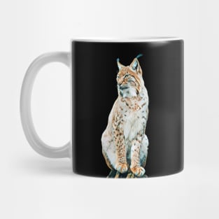 Lynx - Woodland Themed Kids Room, Funny Gifts For Forester, Cute Animals Mug